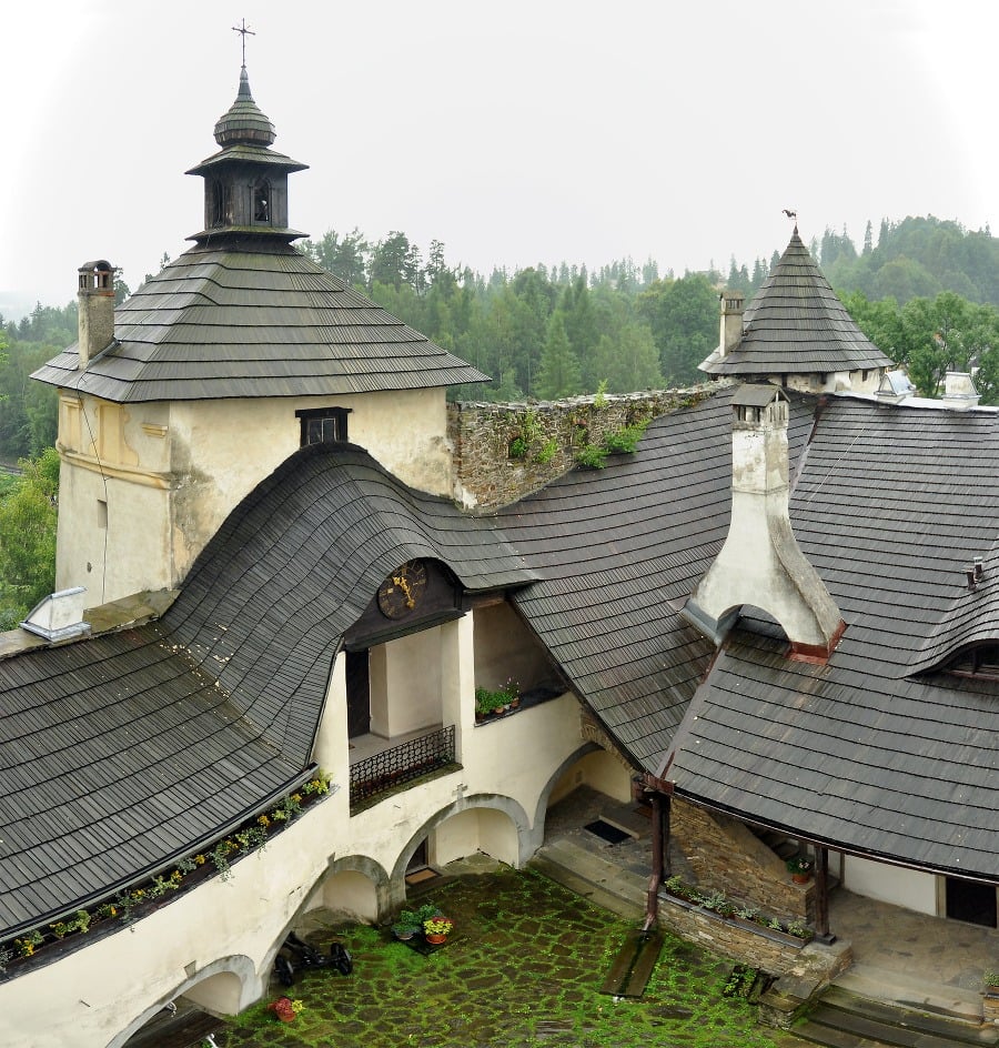 Poľský hrad Nedeca 