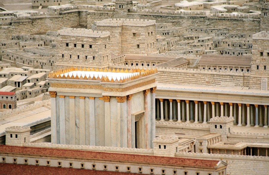 Model Herodotovho chrámu, Foto: Flickr / Benjamin