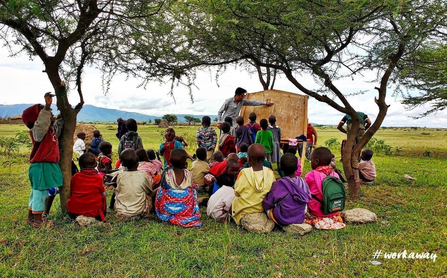 Škola Masajov, Mto Wa Mbu, Tanzánia