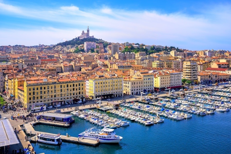 Marseille: Jeden z najväčších francúzskych prístavov je skutočným pokladom medzi stredomorskými prístavmi. 