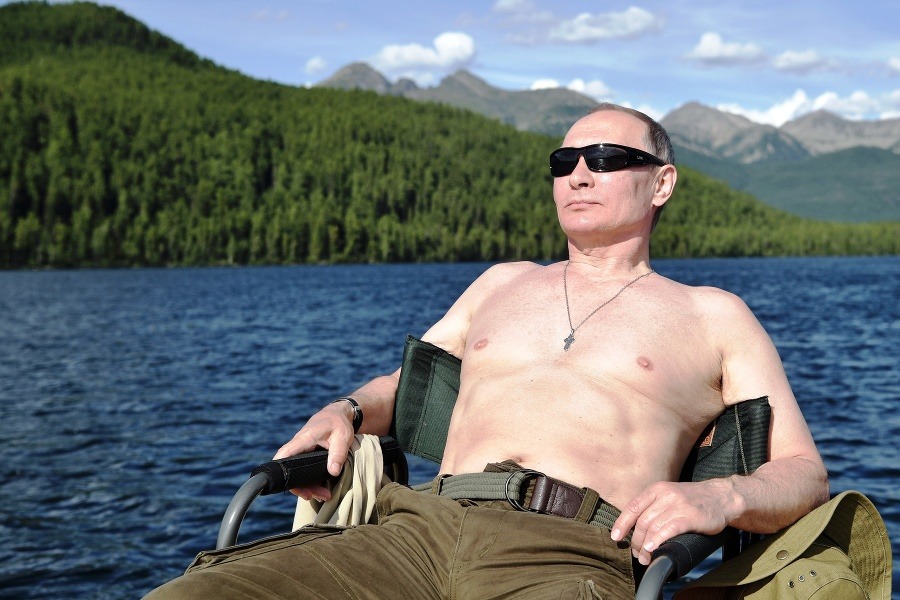Putin na Sibíri