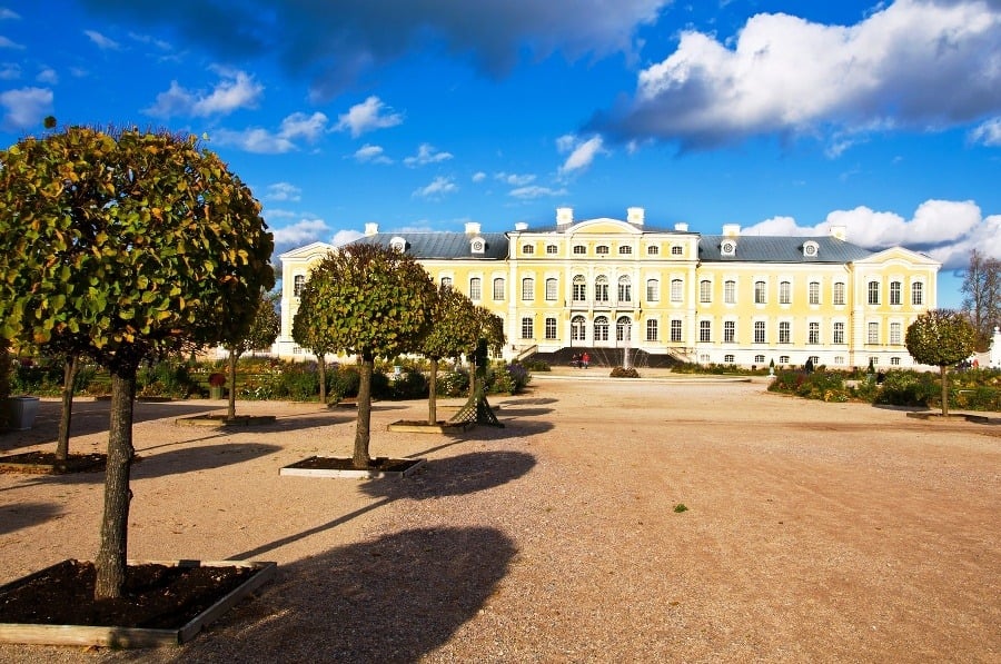Palác Rundale, Lotyšsko