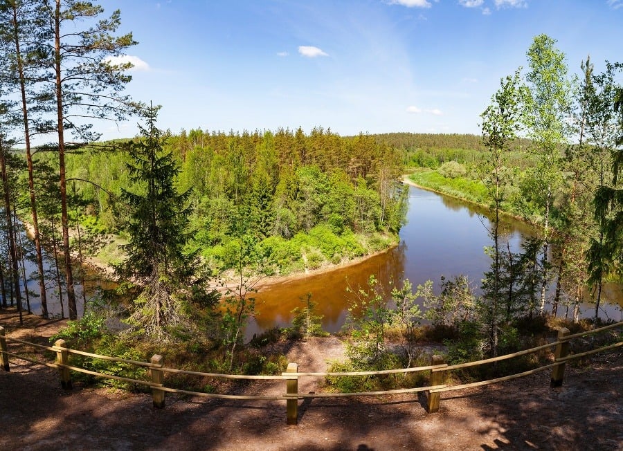 Národný park Gauja, Lotyšsko