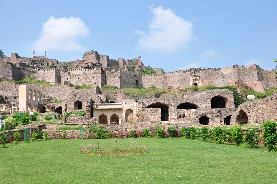 Pevnosť Golkonda v Indii