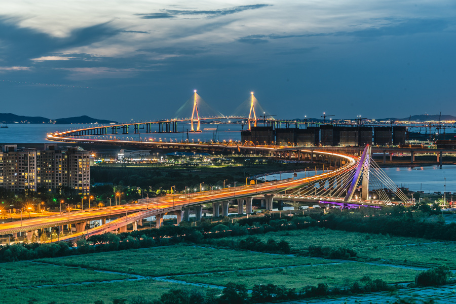 Most Inčchon, Južná Kórea