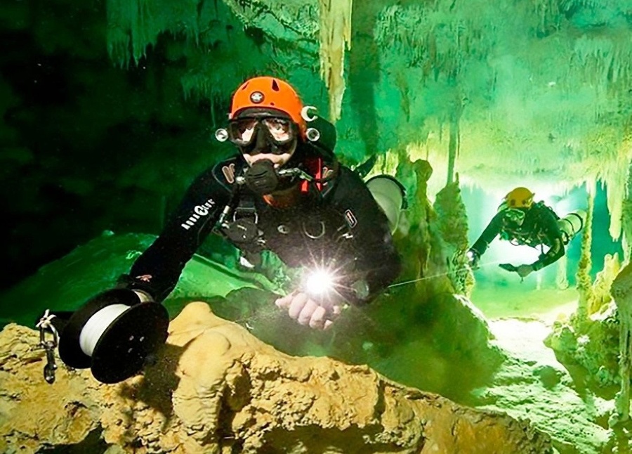 Projekt Gran Acuifero Maya je zameraný na skúmanie jaskýň na Yutacanskom polostrove.  © Profimedia