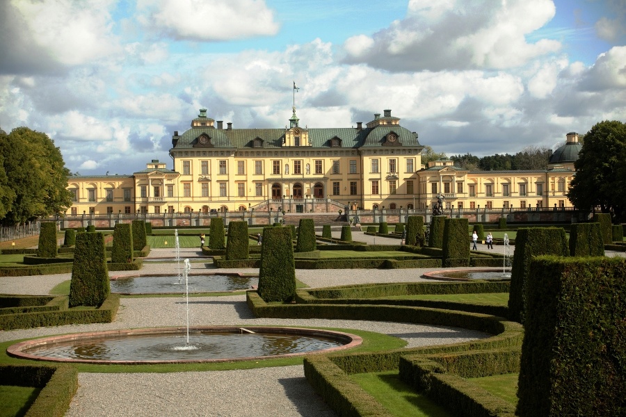 Palác Drottningholm, Štokholm, Švédsko