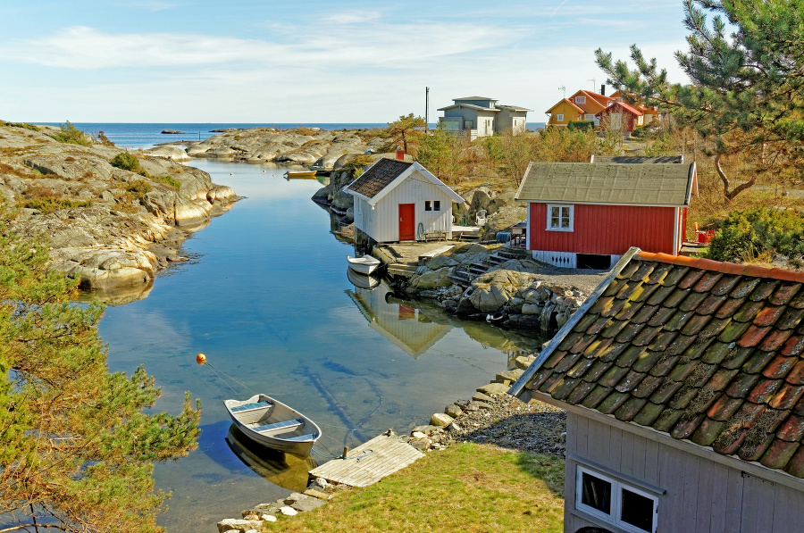 Ostrov Orust, Švédsko