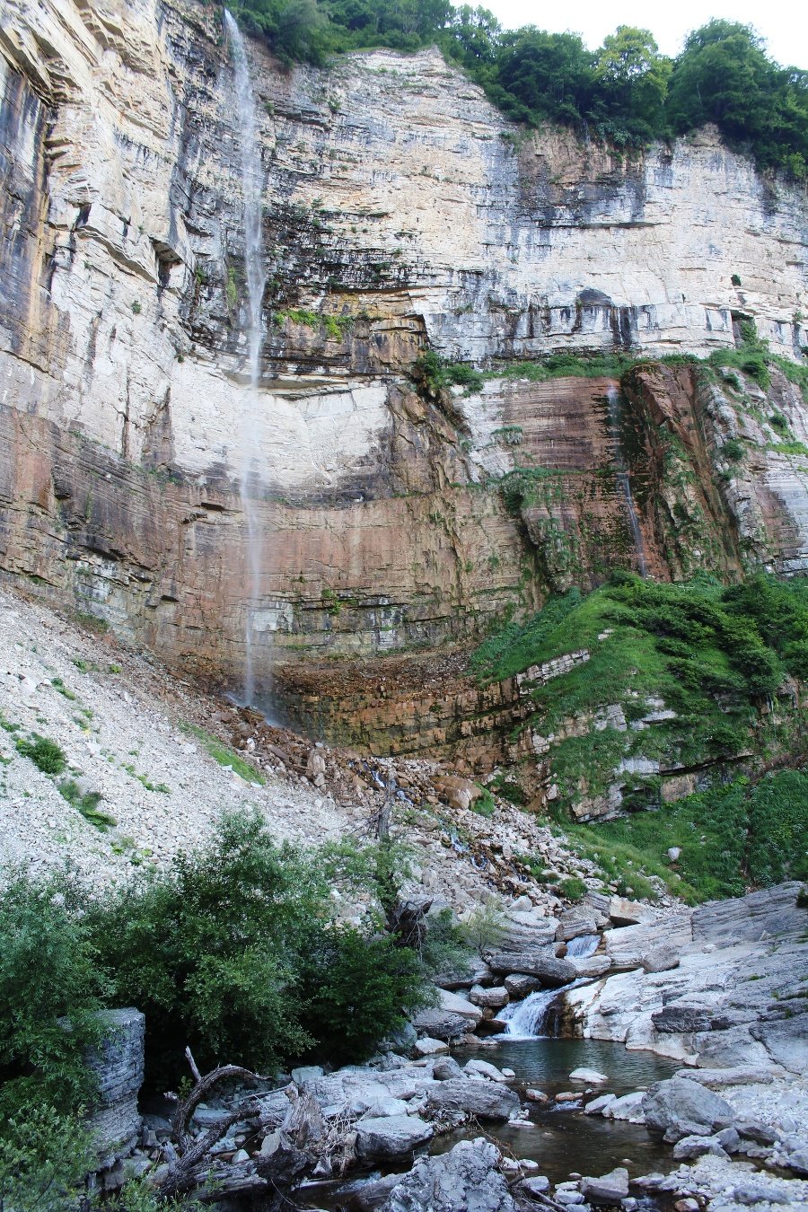 Vodopády Kinchka , Gruzínsko