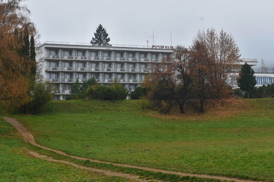 Na snímke Hotel Morava