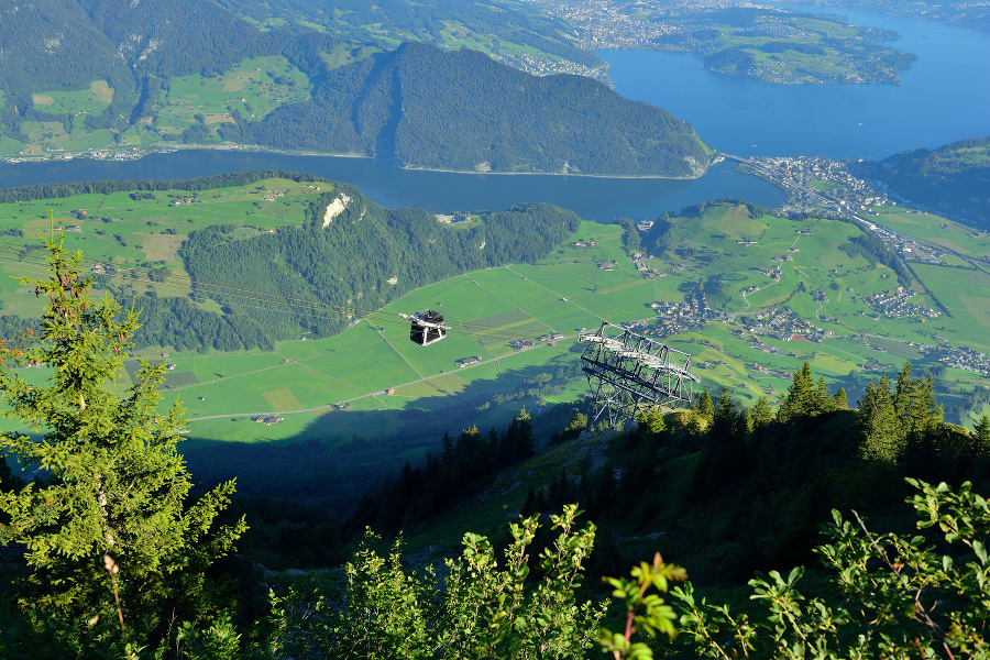 Lanovka na Stanserhorn, Švajčiarsko