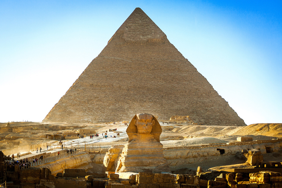 Pyramídy v Gíze