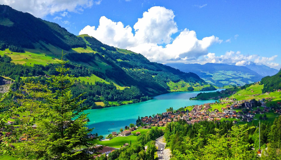 Jazero Brienz, Švajčiarsko