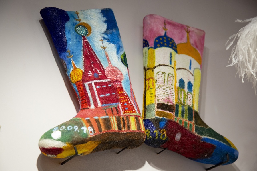 Tradičné ruské zimné topánky
