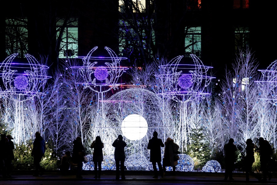 Vianoce v Paríži