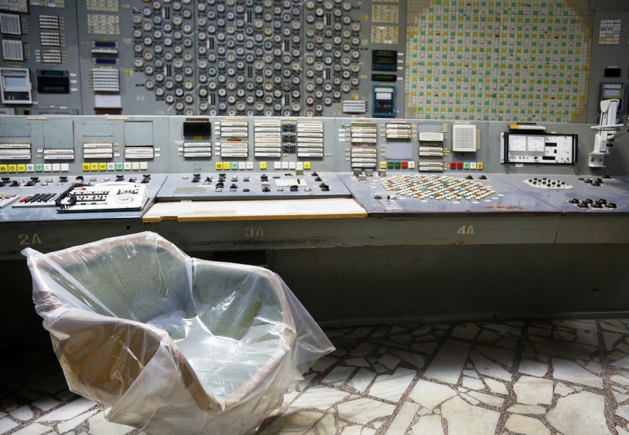 Prázdna kontrolná miestnosť 3. reaktora