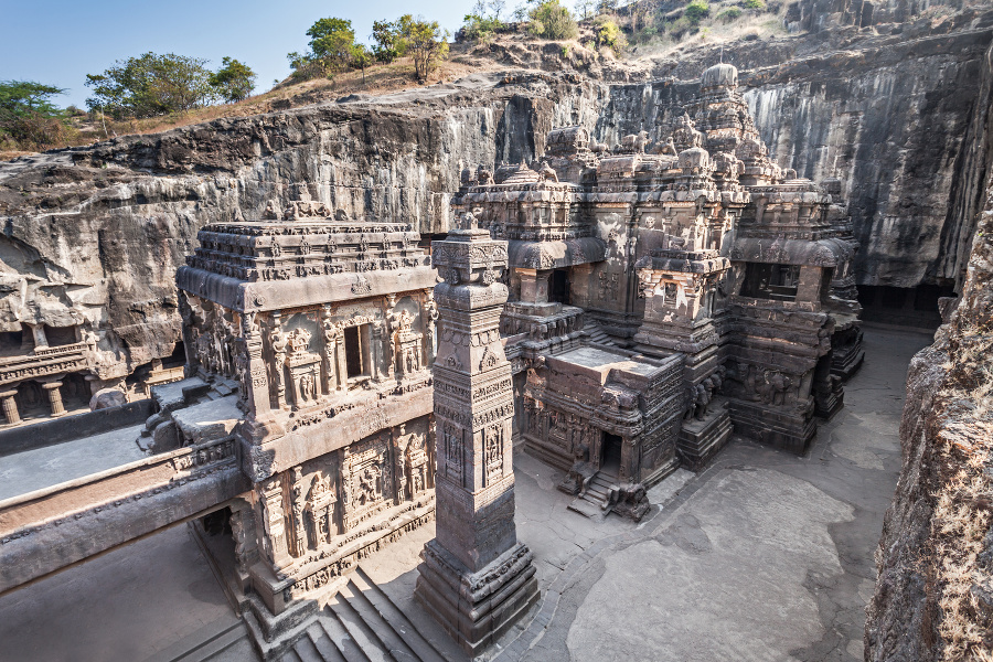 Indický chrám Kailasa