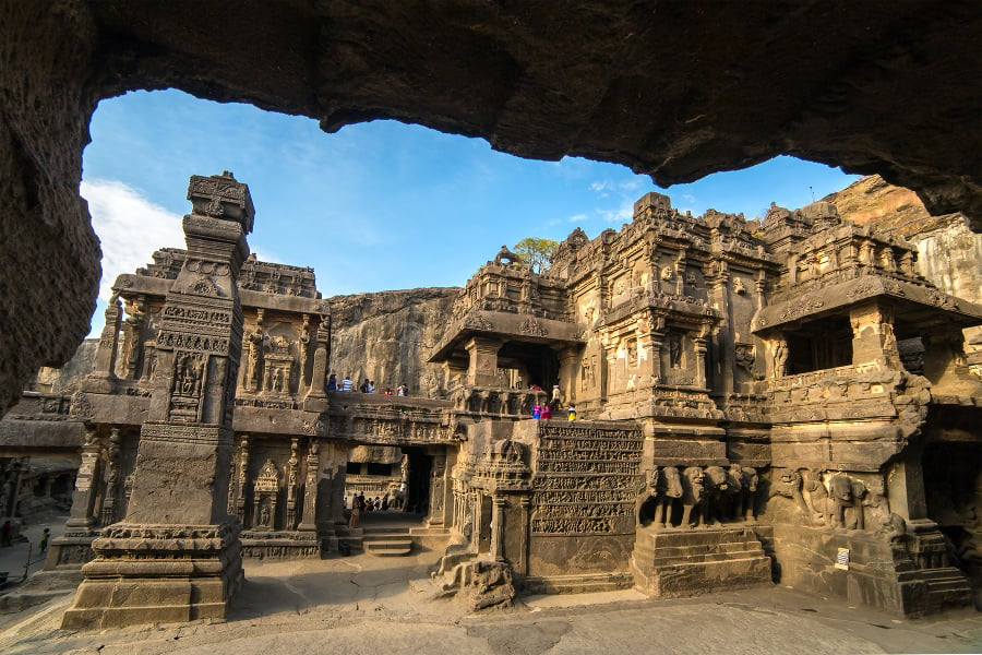 Indický chrám Kailasa