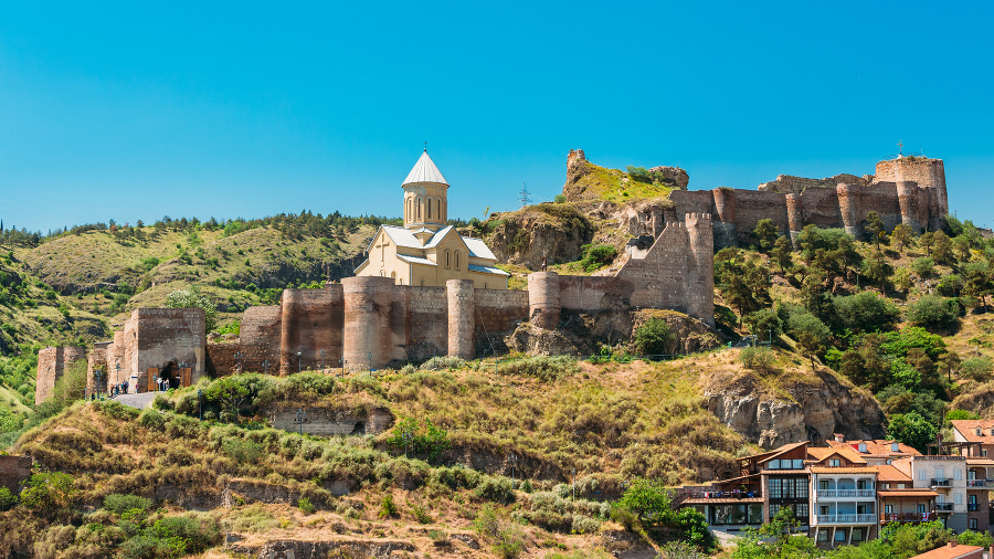 Pevnosť Narikala, Tbilisi, Gruzínsko