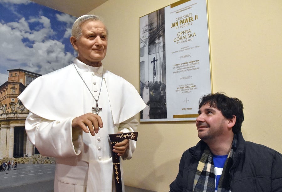 Podobizeň pápeža pápeža Jána Pavla II.