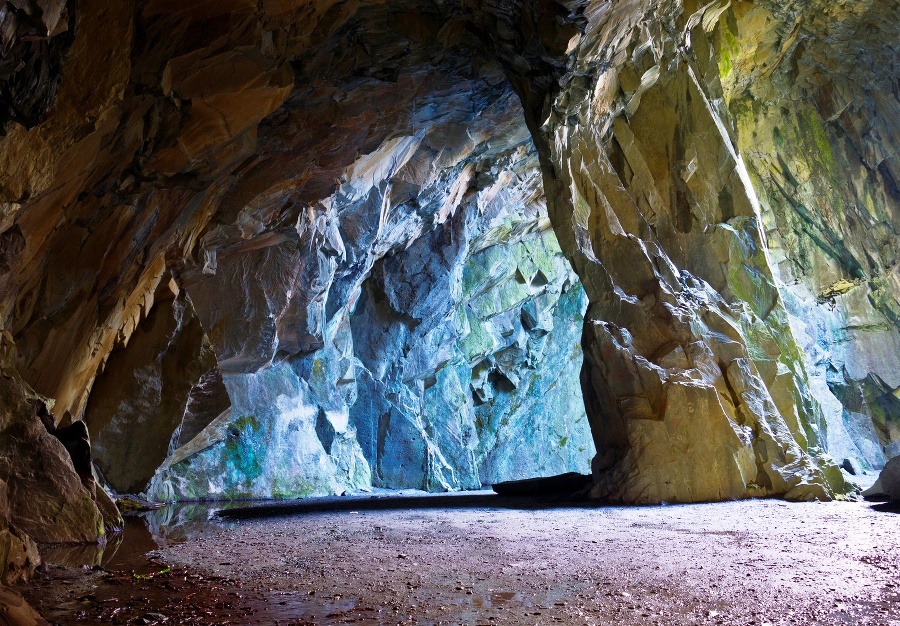 Jaskyne Llechwedd Slate, Wales