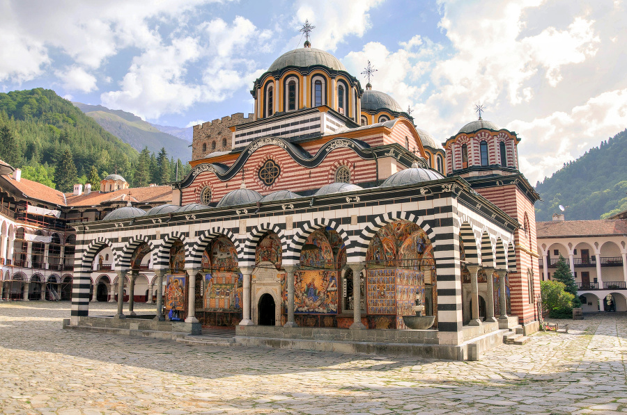 Kláštor v bulharskej Rile