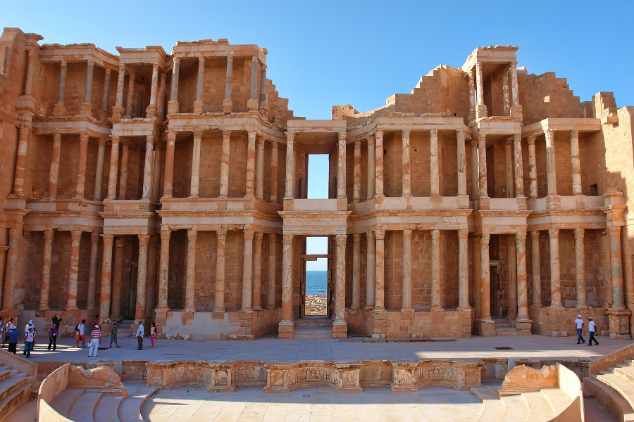 Rímske divadlo Sabratha, Líbya