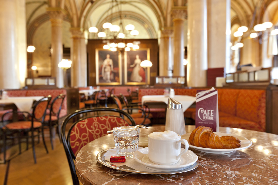 Café Central at Palais Ferstel, Vienna