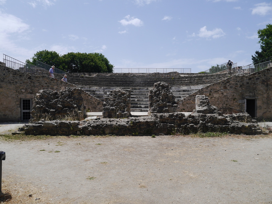 Amfiteáter v meste Kos