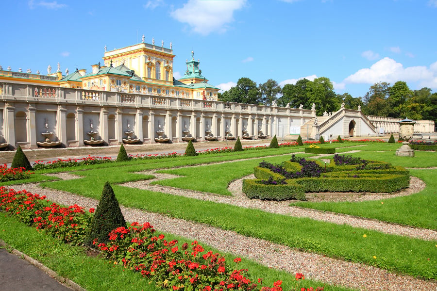 Palác Wilanow vo Varšave