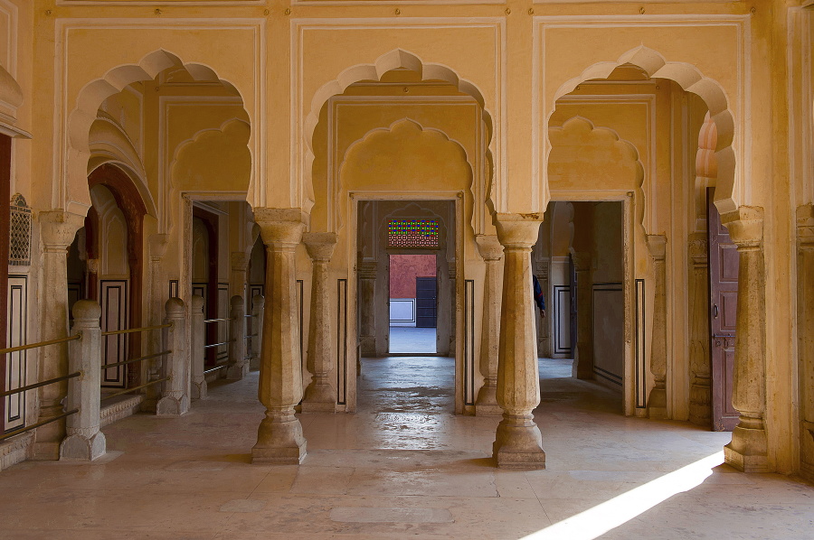 Palác Hawa Mahal v