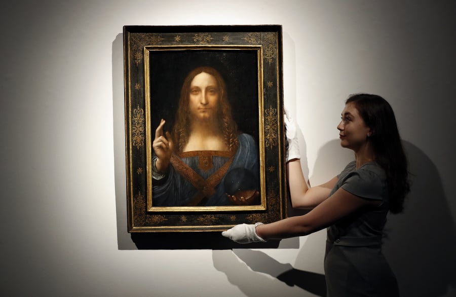 Obraz Salvator Mundi od Leonarda da Vinci