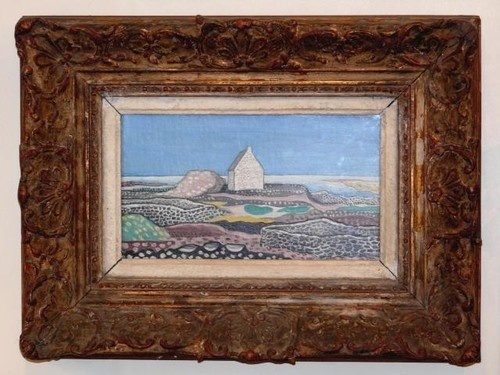 Ukradnutý obraz Domek na Ile de Sein od Jana Zrzavého. © Profimedia