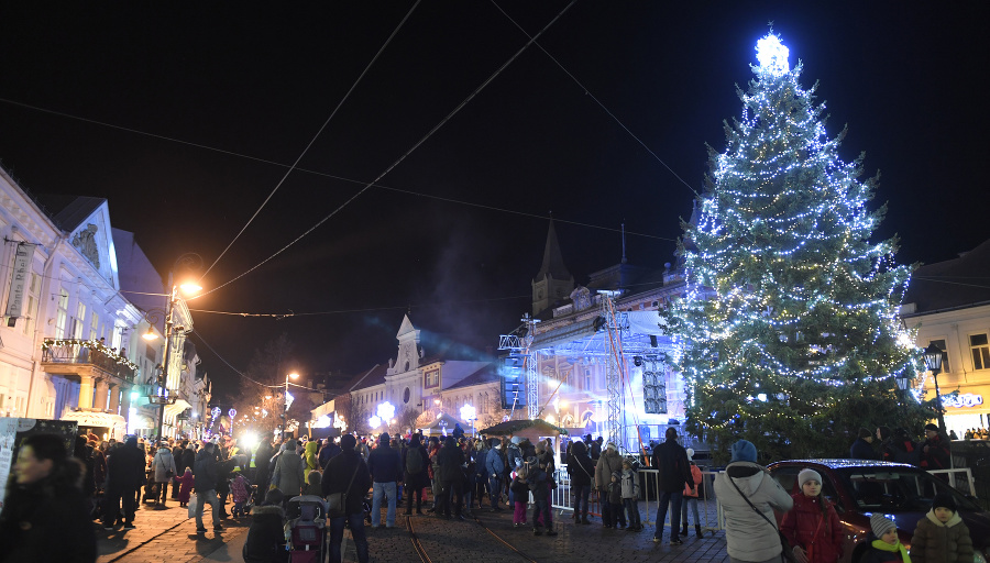 Košické rozprávkové Vianoce 2019 na Hlavnej ulici v Košiciach