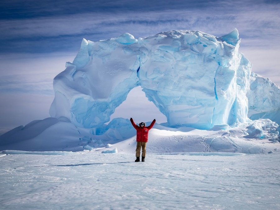 Drsný job na Antarktíde: