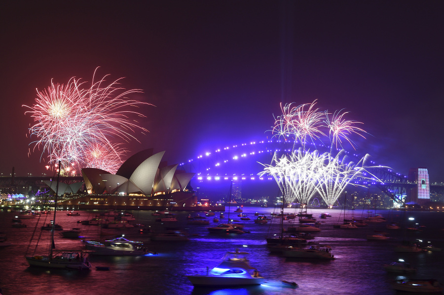 Ako prvé privítalo nový rok Sydney