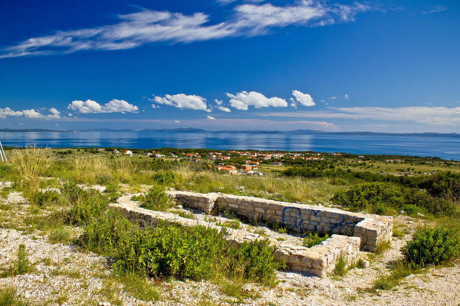 Chorvátsky ostrov Vir