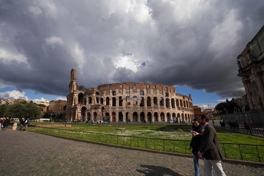 Koloseum v talianskom Ríme