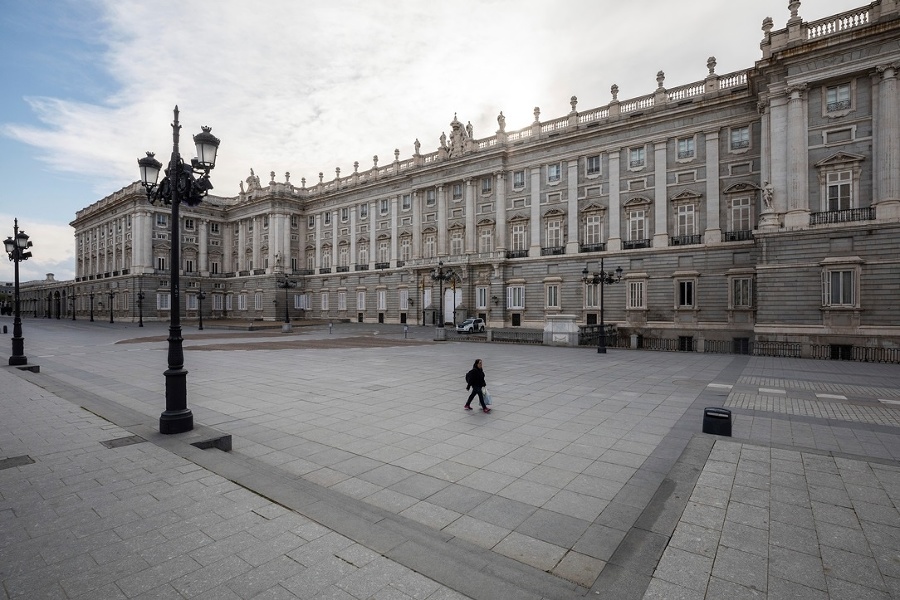 Kráľovský palác v španielskom Madride