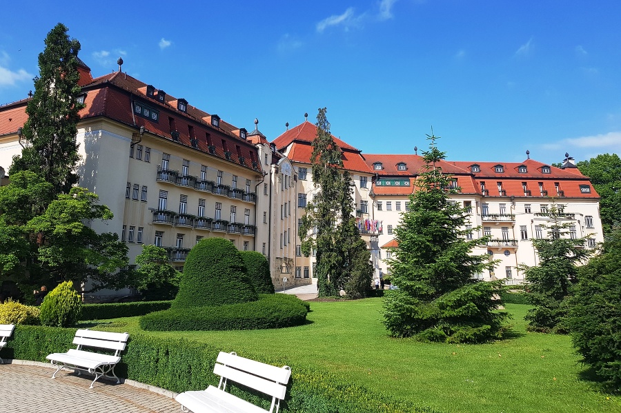 Hotel Thermia Palace v Piešťanoch