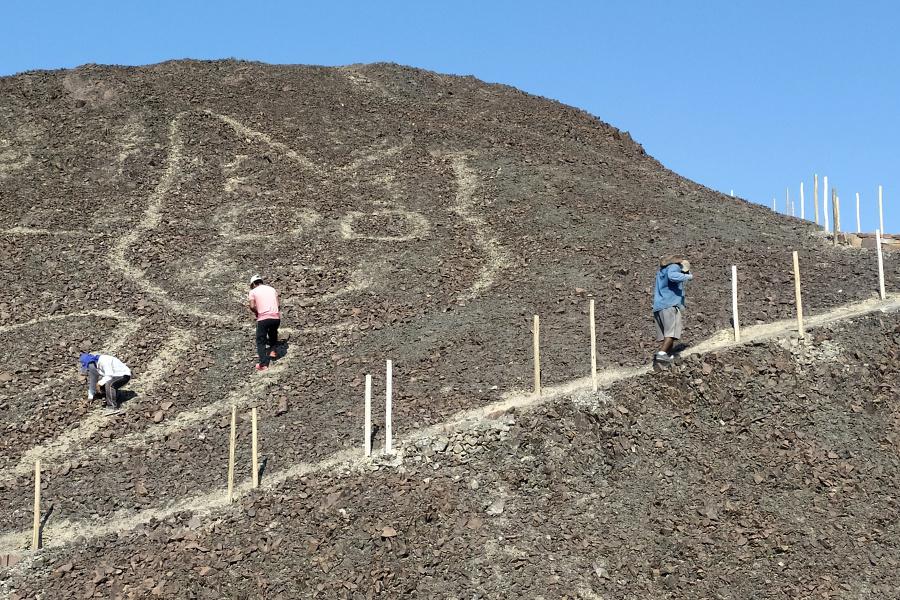 Na plošine Nazca objavili