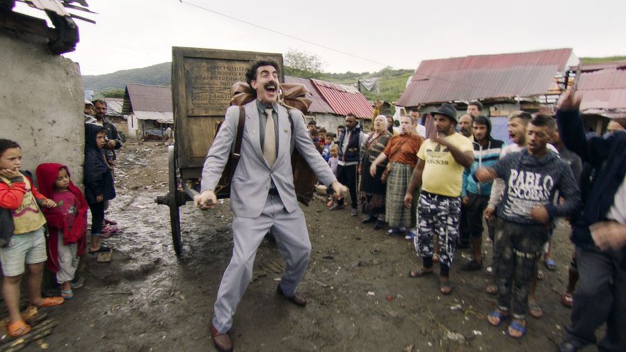 Záber z druhého filmu o Boratovi