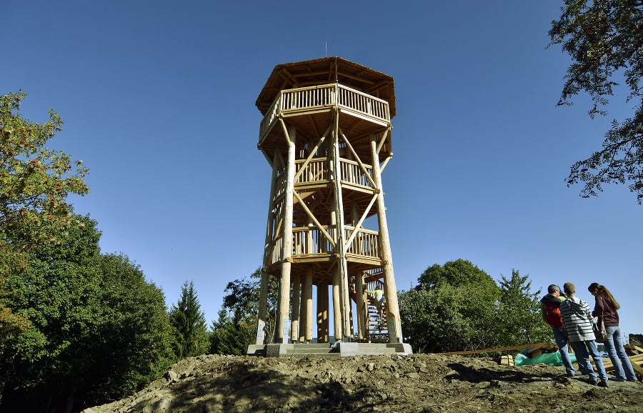 Vyhliadková veža na Krahulskom