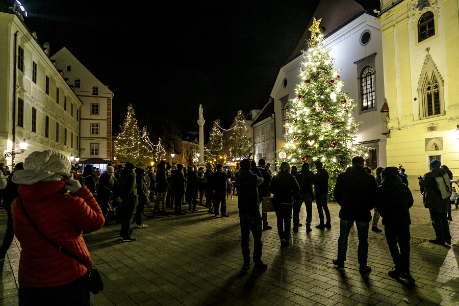 Bratislava vo vianočnom šate