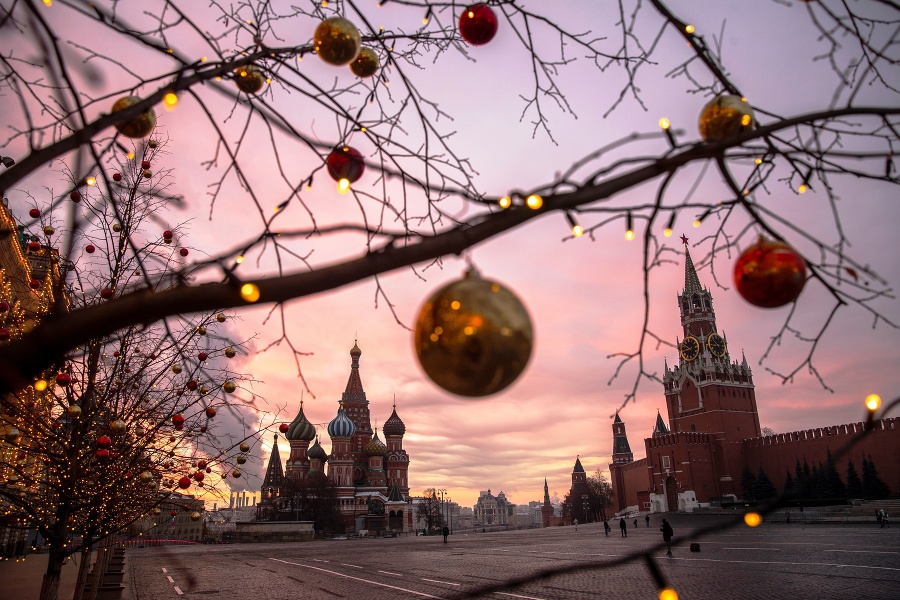 Vianoce v Moskve