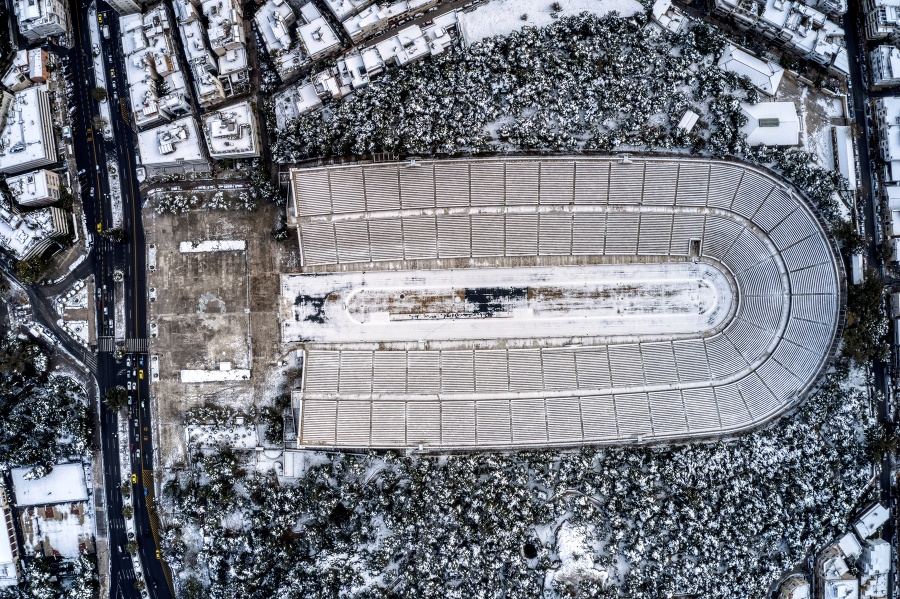 Štadión Panathenian, kde sa v roku 1896 konali prvé novodobé olympijské hry