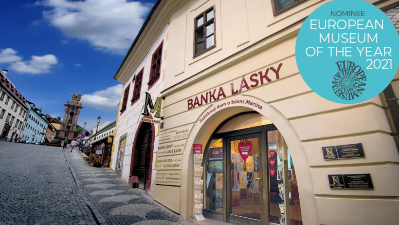 Banka Lásky - nominovaná na Európske múzeum roka 2021