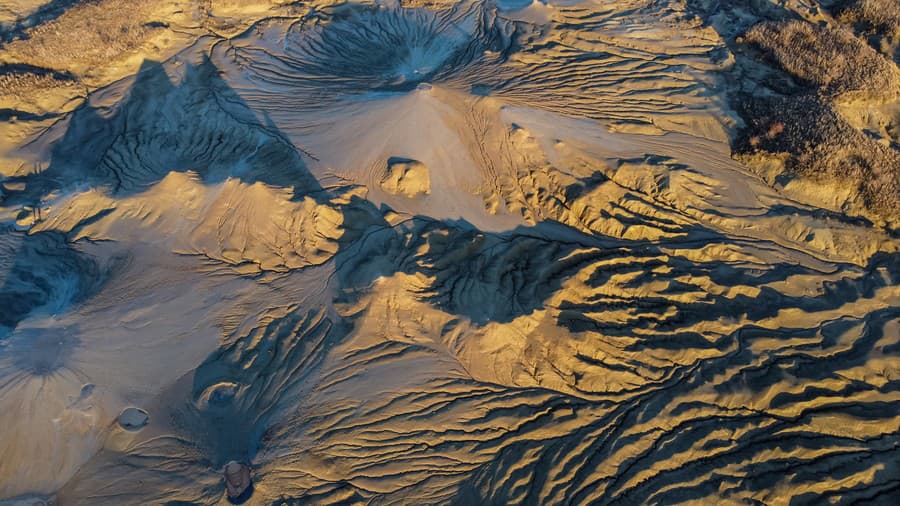 Bahenné vulkány Berca
