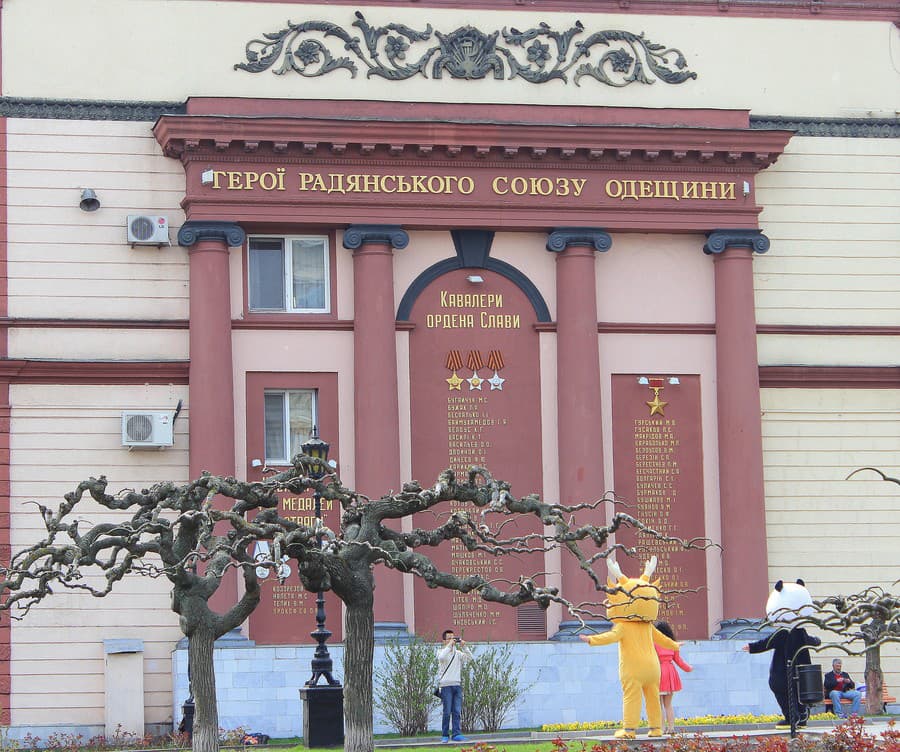 Pamätník Odesy ako hrdinského mesta