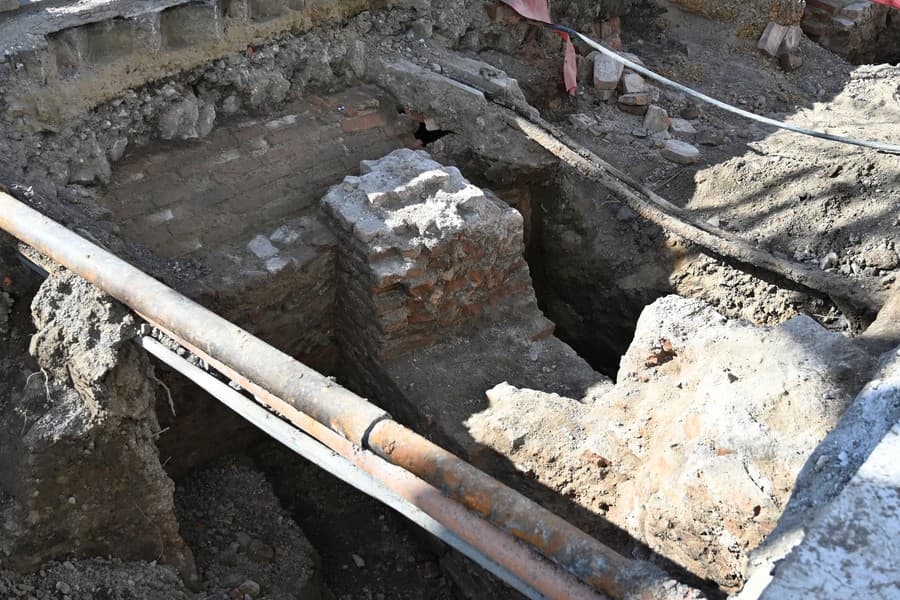 V Trnave odhalili vykopávky